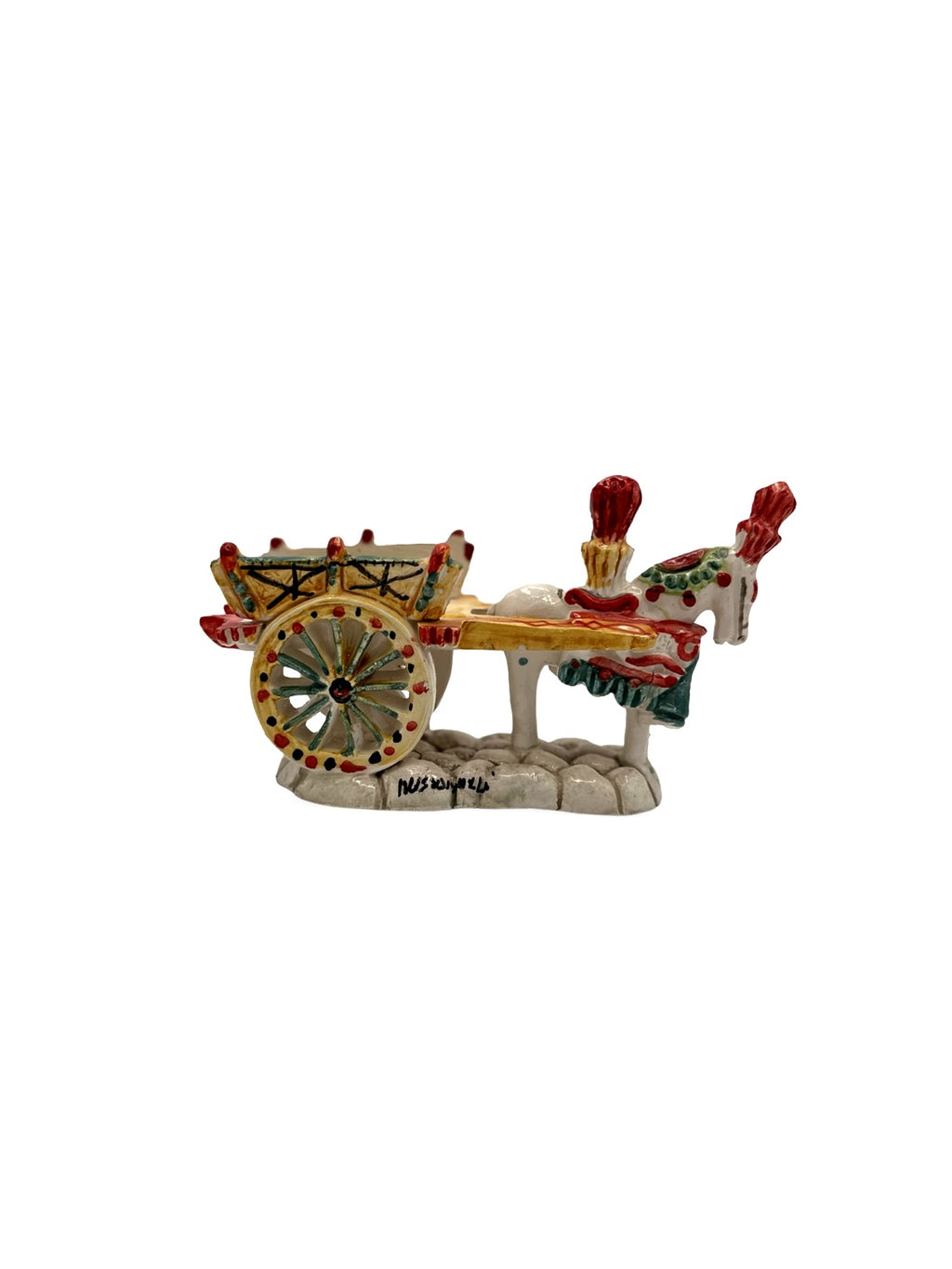 Carretto Siciliano Piccolo in Ceramica