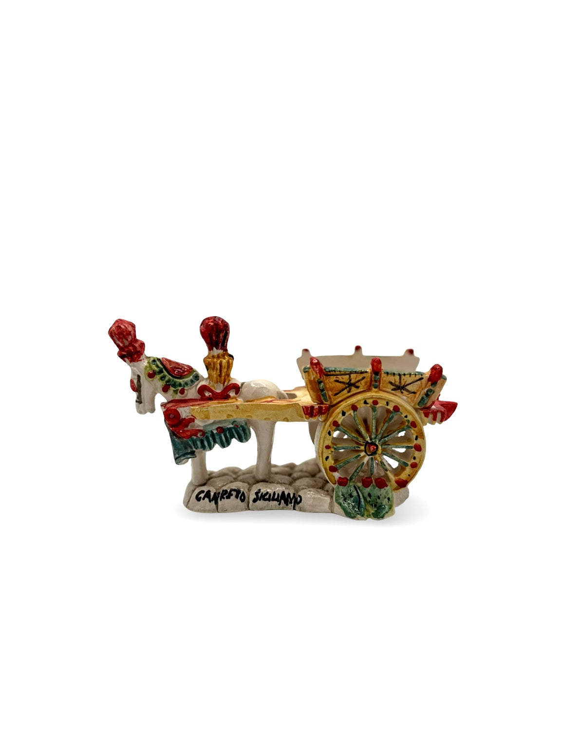 Carretto Siciliano Piccolo in Ceramica