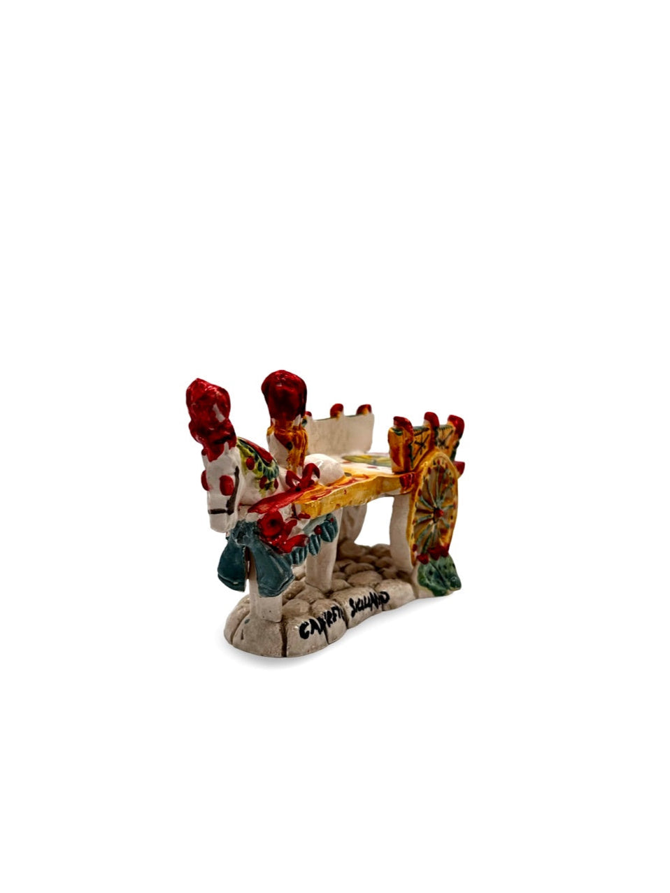 Carretto Siciliano Piccolo in Ceramica