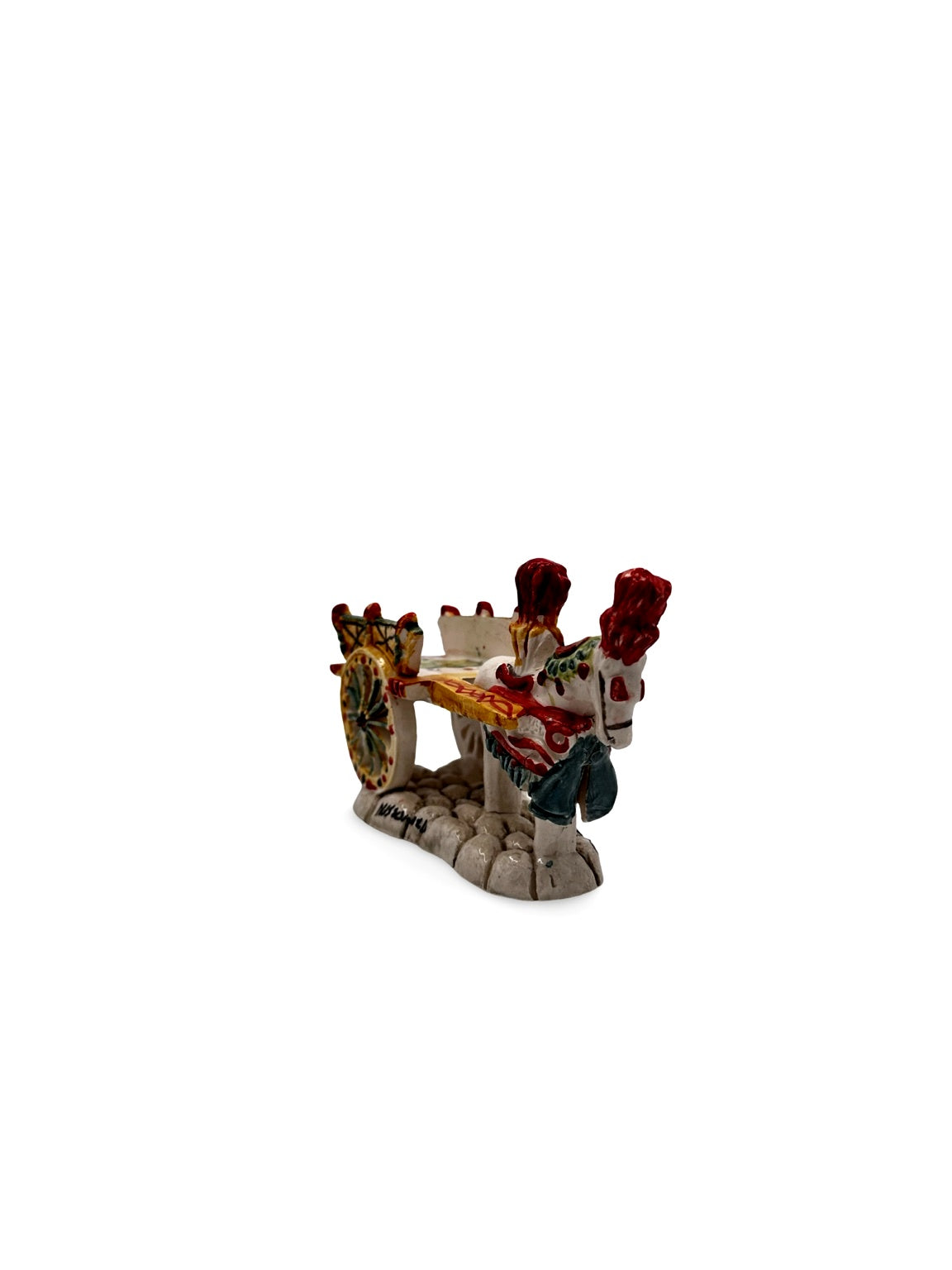 Carretto Siciliano Piccolo in Ceramica