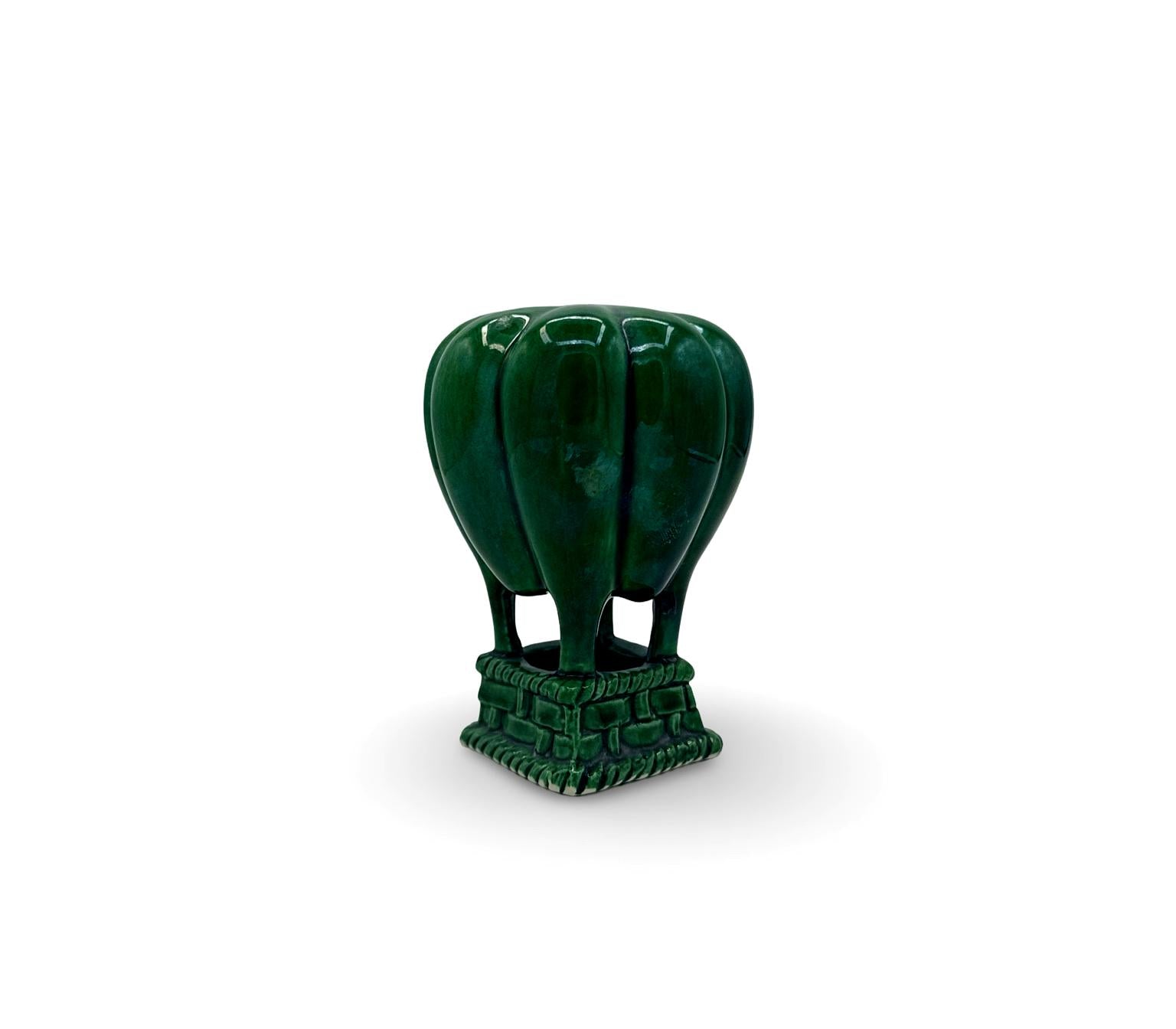 Mongolfiera in Ceramica Artigianale
