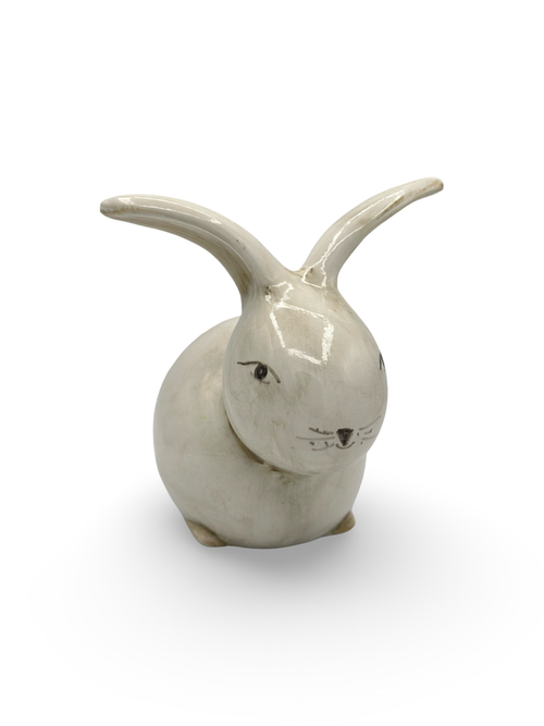 Coniglio in Ceramica Smaltata