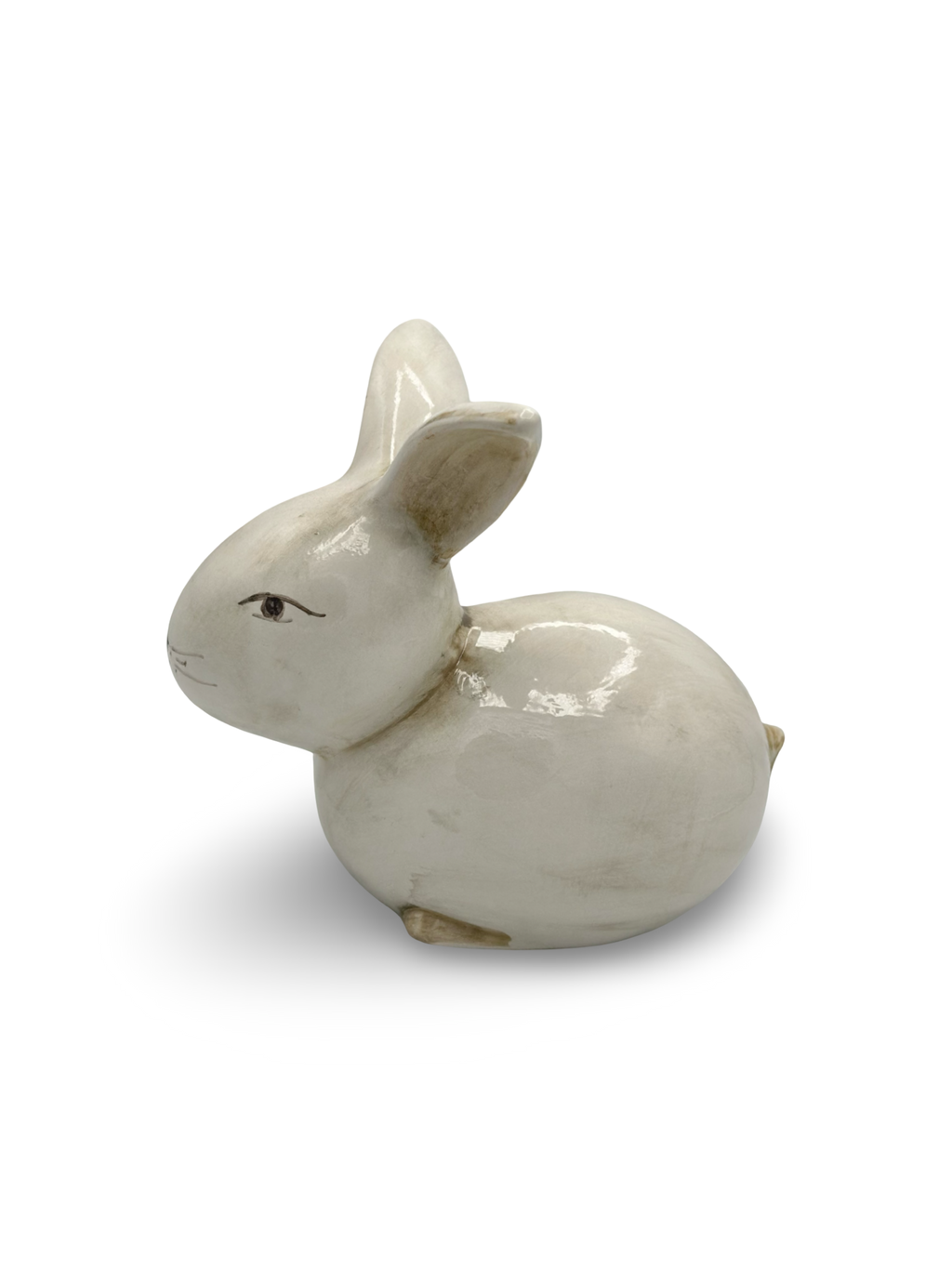 Coniglio in Ceramica Smaltata