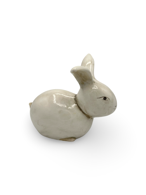 Coniglio in Ceramica Smaltata