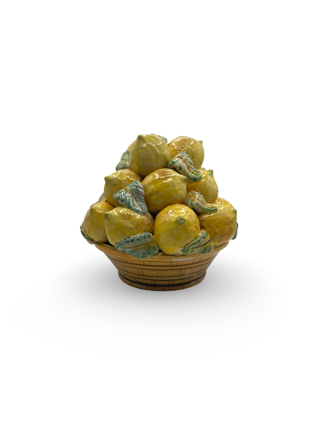 Cesto di Limoni in Ceramica