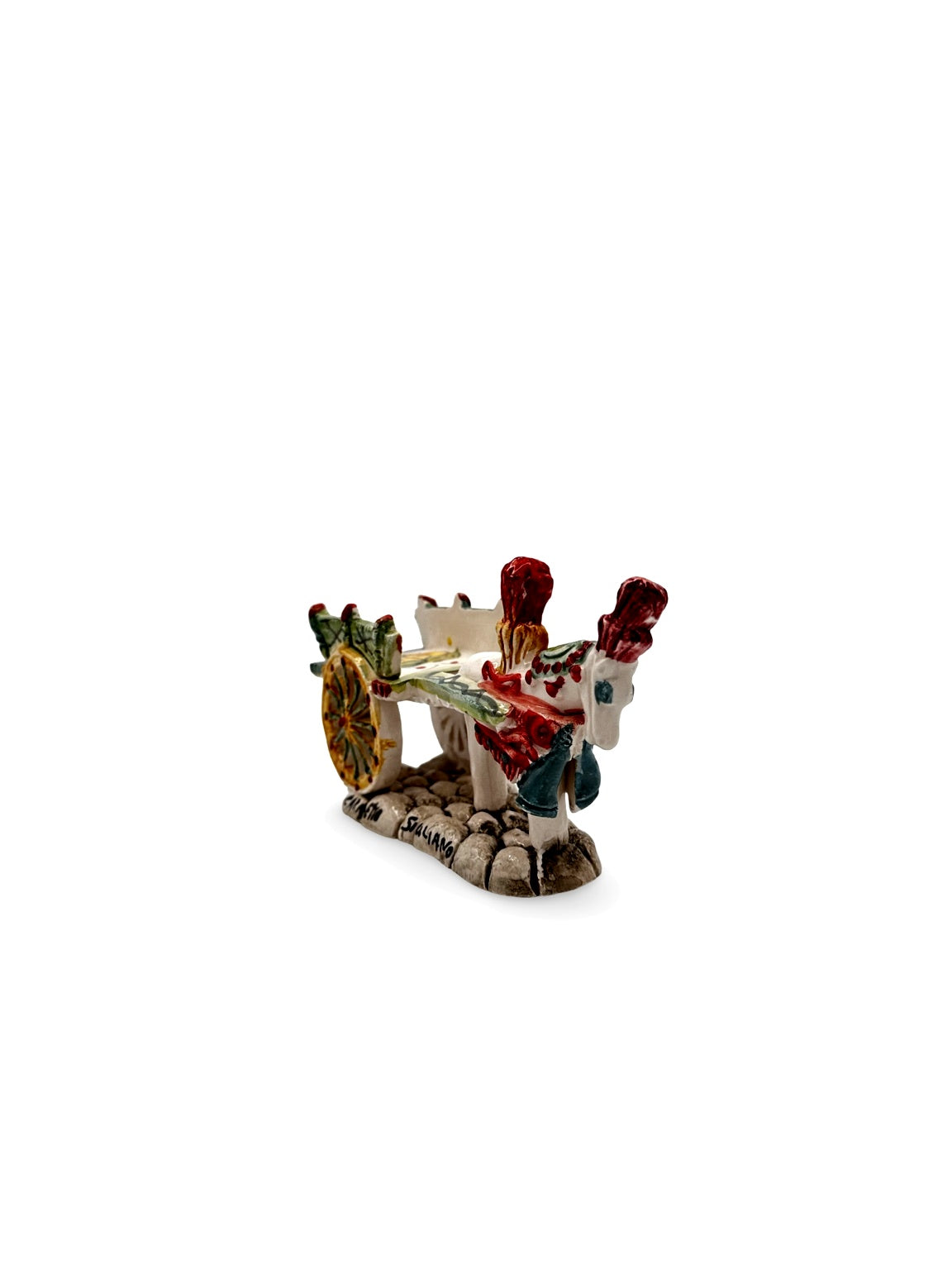 Carretto Siciliano Piccolo in Ceramica